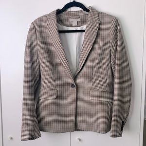 H&M Plaid Blazer ✨